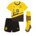 Borussia Dortmund Sebastien Haller #9 Replika Babytøj Hjemmebanesæt Børn 2023-24 Kortærmet (+ Korte bukser)